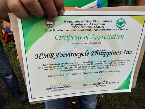 envirocycle philippines inc|HMR Philippines, Inc. .